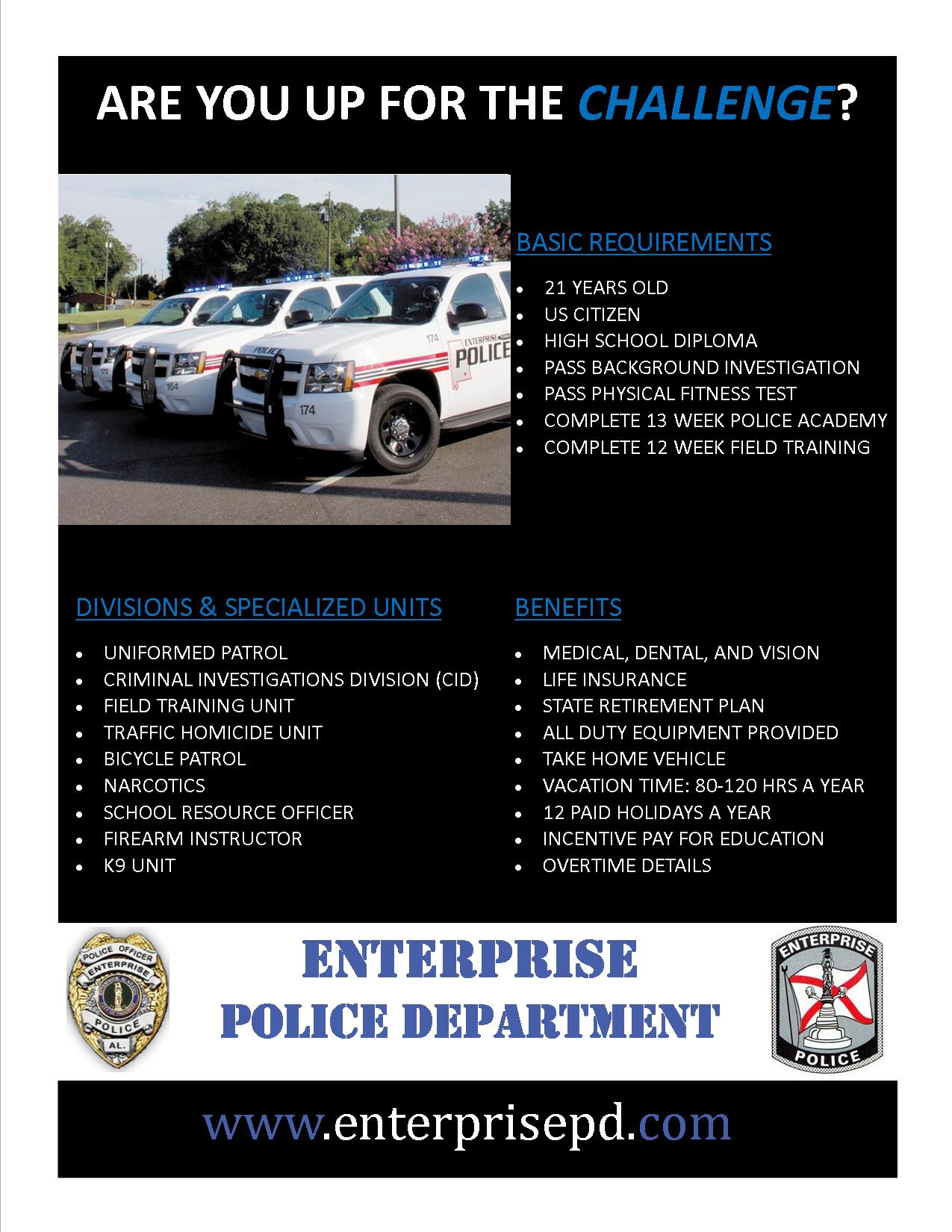 Police officer job openings in alabama